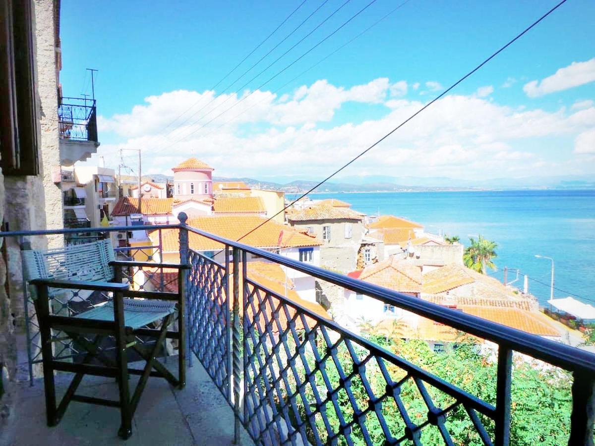 Gytheio Retreat, Panoramic Sea View Apartment Esterno foto